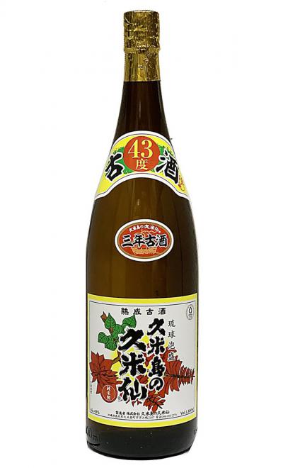 久米島の久米仙 でいご 一升瓶 3年古酒 43度 1800ｍｌ/(株)久米島の