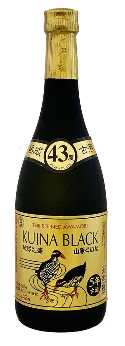 山原くいなブラック ゴールドラベル5年古酒43度720ｍｌ /やんばる酒造株式会社：泡盛・古酒の通販ショッピングサイト