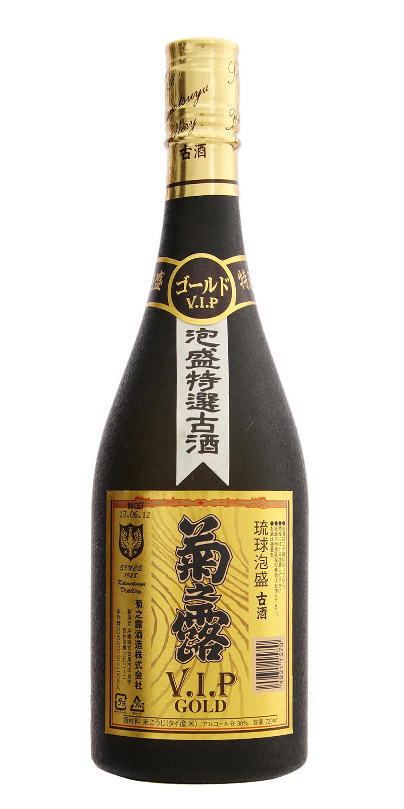 ハコ割》 菊之露VIPゴールド 6本入り/菊之露酒造(株)：泡盛・古酒の