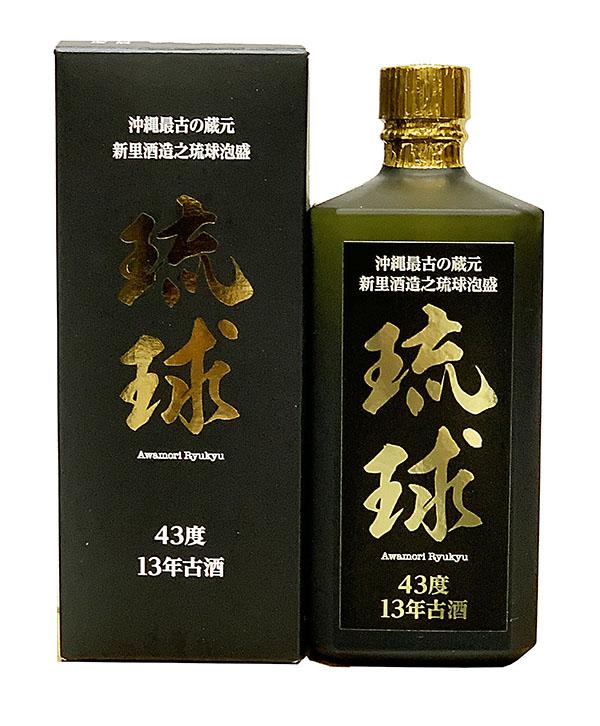 秘蔵酒琉球１３年古酒43度720ｍｌ(2005年3月25日蒸留、2018年12月26日