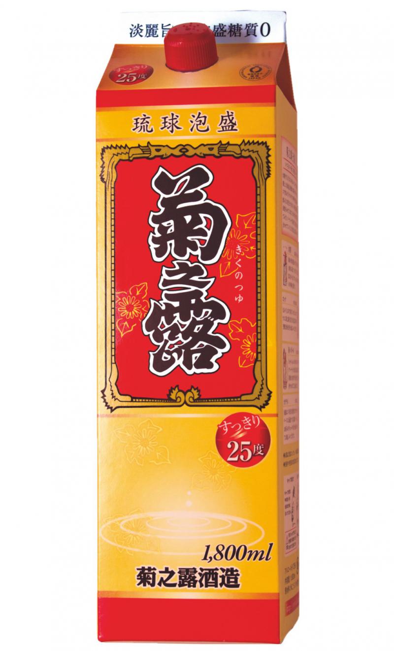 琉球泡盛 菊之露30度 1800ml×6 菊之露酒造 紙パック 沖縄