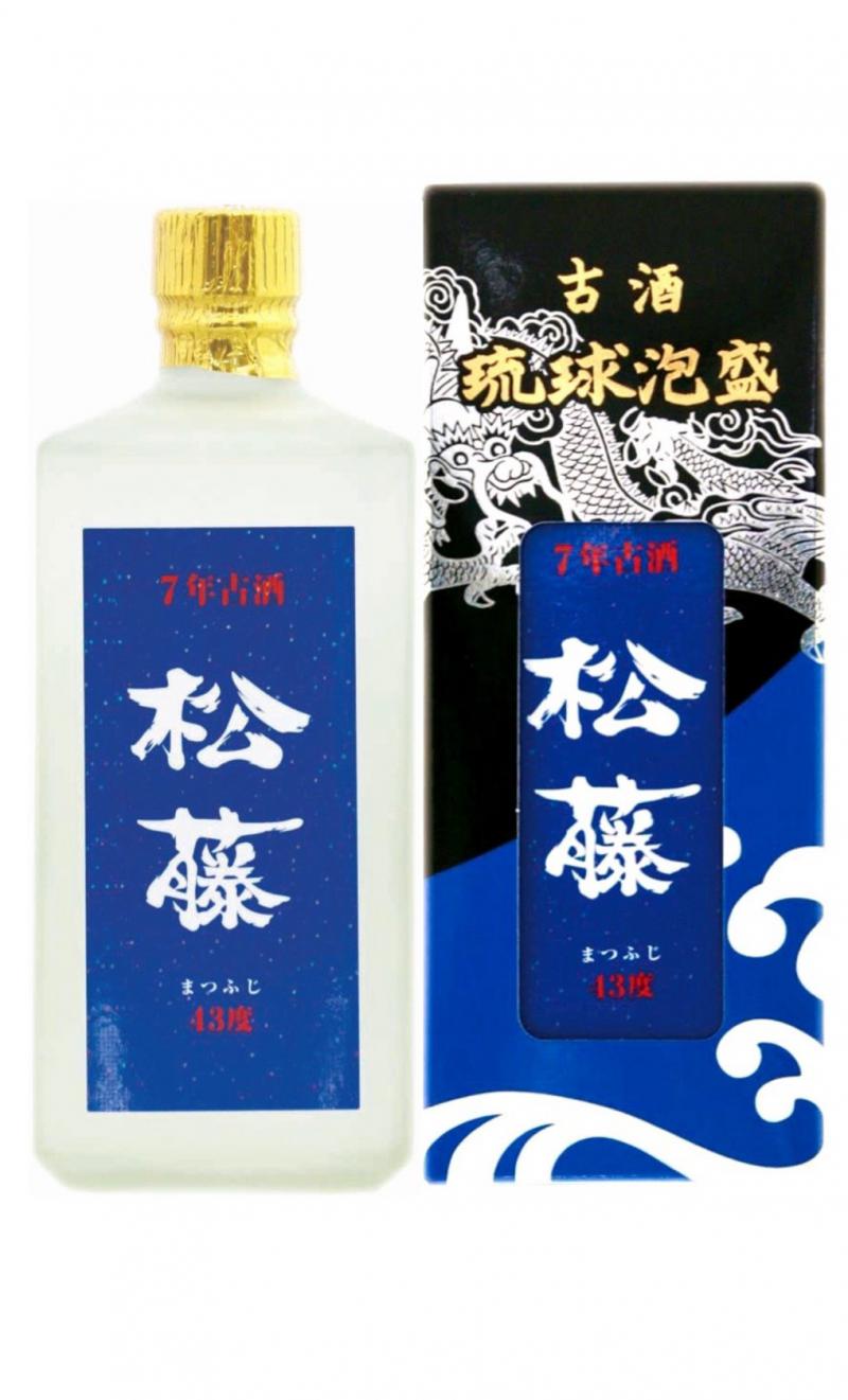 琉球泡盛　松藤　長期熟成古酒　八年混和　43度　崎山酒造廠　崎山和章 琉球泡盛 松藤 長期熟成古酒 八年混和 43度 崎山酒造廠 崎山和章